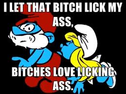 papa smurf lick your Lauren jones nude